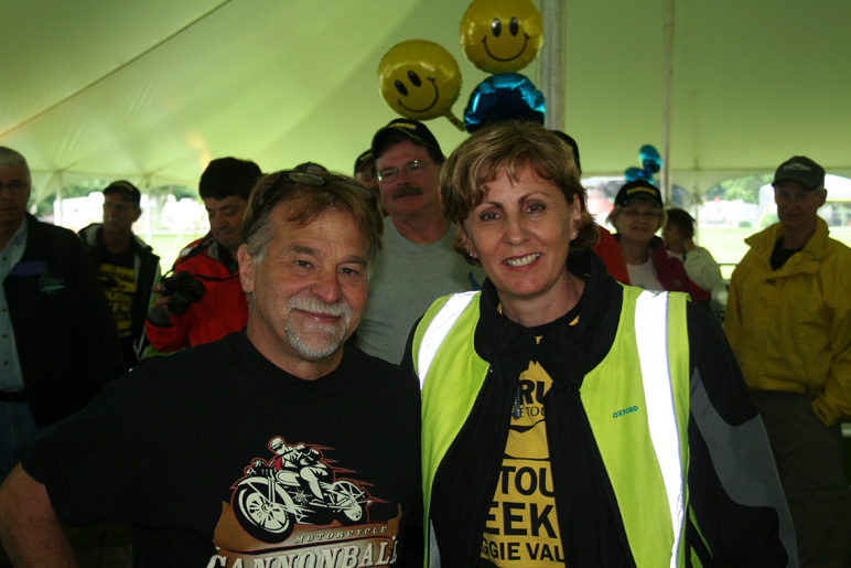 Christa and Dale Walksler at Wheels Through Time