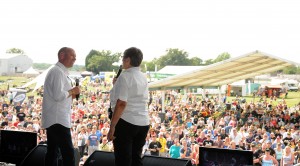 Coleman_Andrea Coleman and Toby Moody on stage